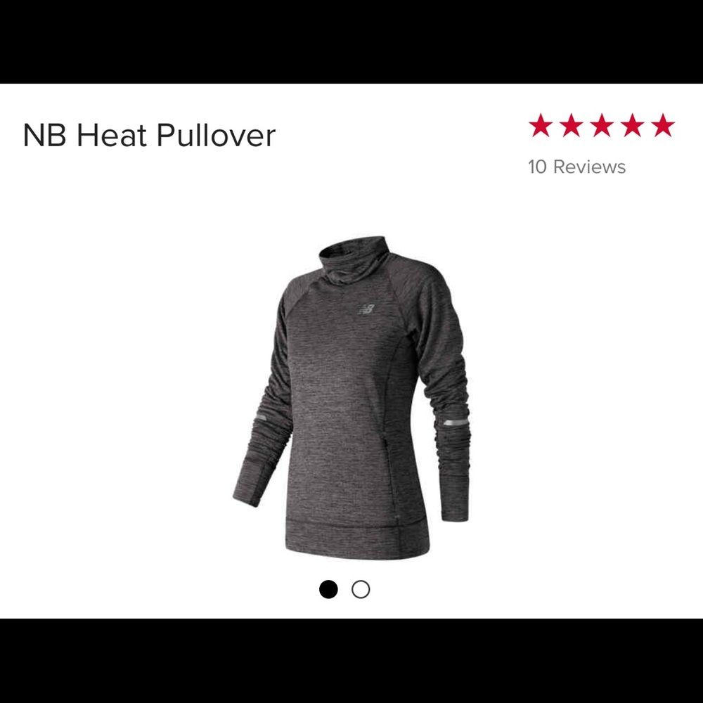 New balance heat pullover hoodie